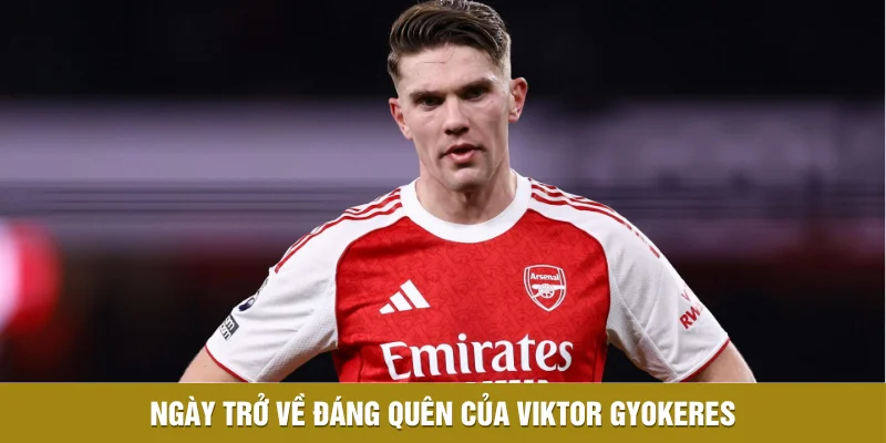 Hạ Gục Sporting, Arsenal Đặt Một Chân Vào Bán Kết Cup C1 3 Ngày trở về đáng quên của Viktor Gyokeres