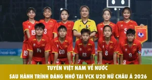 tuyen viet nam ve nuoc sau hanh trinh dang nho tai vck u20 nu chau a 2026